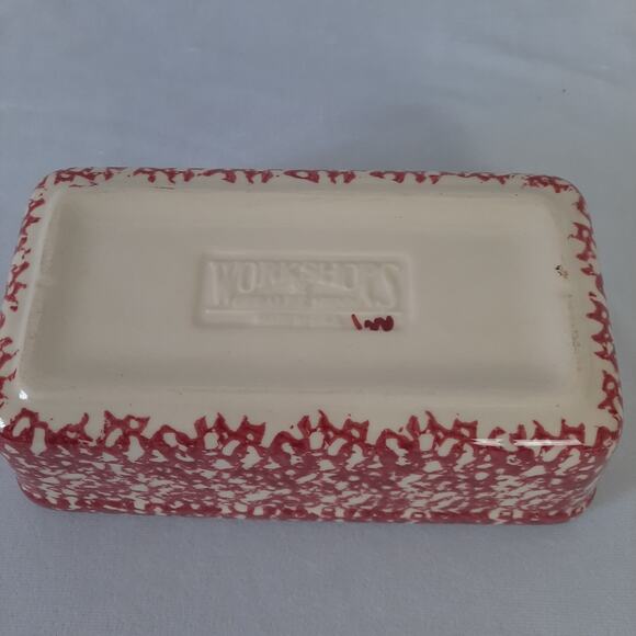Gerald E Henn Woodshops Spongeware Bread Loaf Pan Pottery - Picture 5 of 7